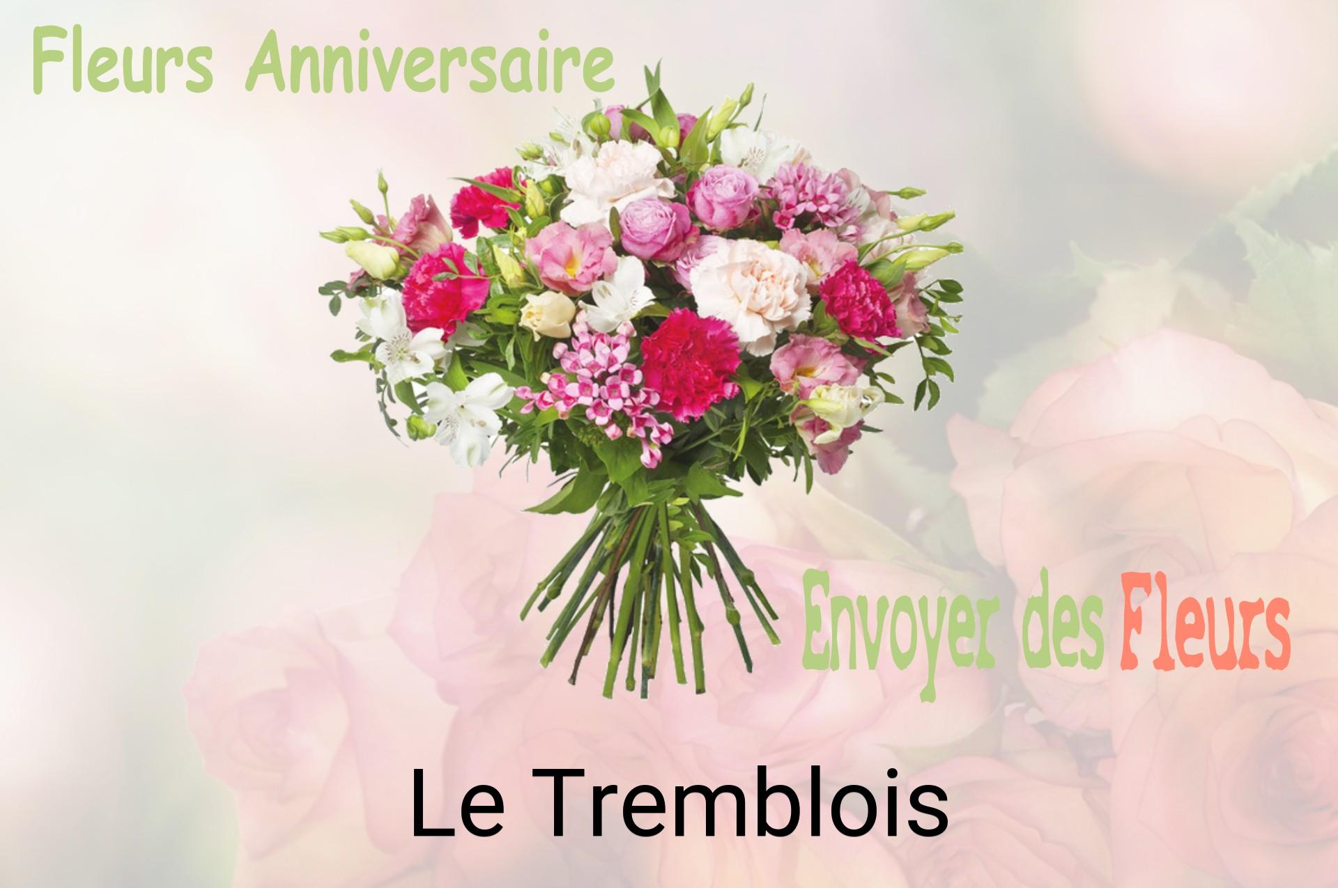 Bouquet de fleurs d’anniversaire livré à Le Tremblois